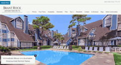 Desktop Screenshot of brantrockapartments.com